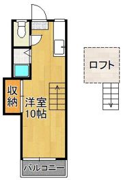シティベール医生ヶ丘の間取り画像