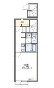 レオネクストグリーンベースの間取り画像