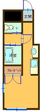 芝中田ハイツの間取り画像