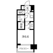 レジュールアッシュ九条の間取り画像