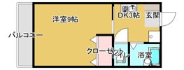 ドミールN竹原の間取り画像