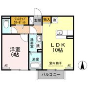 サニープレイス B棟の間取り画像