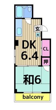 ドエル・サツミの間取り画像