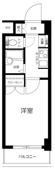フェニックス三軒茶屋の間取り画像