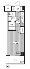 フォルマーレ新中野の間取り画像