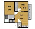 A APARTMENT NISHIICHIの間取り画像