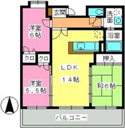 レジデンス渡邊5の間取り画像