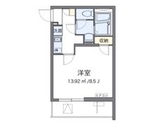 クレイノCloverの間取り画像
