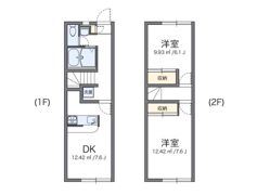 レオパレスアネシスの間取り画像