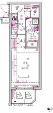 ベルシード板橋ノースの間取り画像