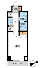 CassiaKawasakiResidenceの間取り画像