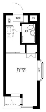 ハイタウン目黒第2の間取り画像