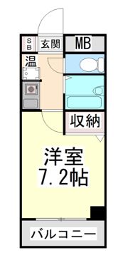 ワコーレ六甲アーベインの間取り画像