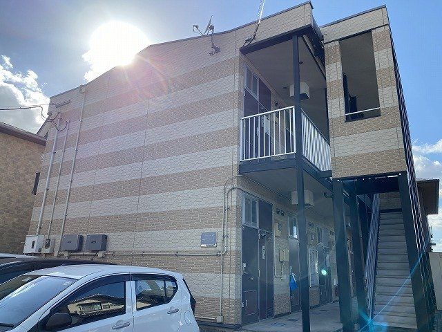 レオパレスピュアガーデンⅡの外観画像