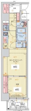 レオンコンフォート堀江公園の間取り画像