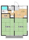 K&RⅡ号館の間取り画像