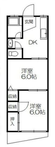 ハイツ荻窪の間取り画像