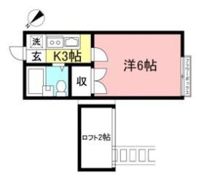 和光ハイツの間取り画像