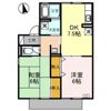 セジュール渡辺の間取り画像