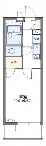 レオパレススペランサ明花の間取り画像