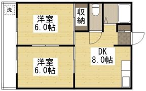 ハイツクレアの間取り画像