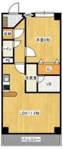 ST PLAZA EASTの間取り画像
