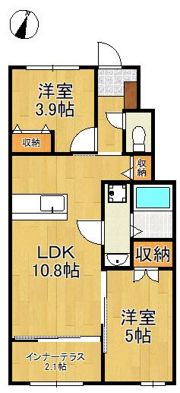 ラグーナ青葉台の間取り画像