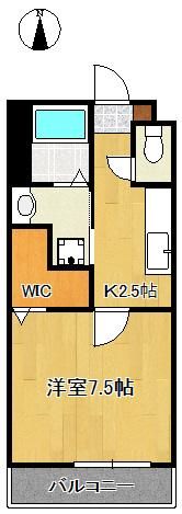 クオーレリツコ八幡南の間取り画像