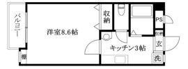 アストレア天山の間取り画像