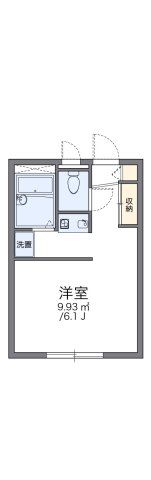 レオパレス東山の間取り画像