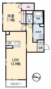 Lapaix栗林の間取り画像