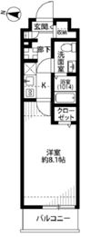 プレール・ドゥーク本所吾妻橋Ⅱの間取り画像