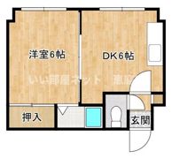 キャッスル中島の間取り画像