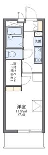レオパレスライブラの間取り画像