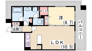 ワコーレ元町セリュックスの間取り画像