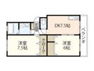 大利マンションの間取り画像
