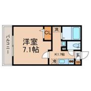 ヴェルデストゥーディオの間取り画像
