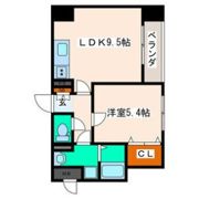 県庁前レジデンスの間取り画像