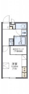 レオパレスOptim安満の間取り画像