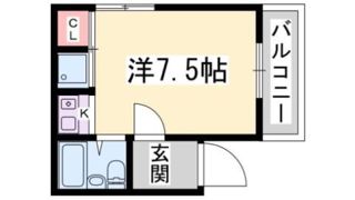 ラムール春日野道の間取り画像