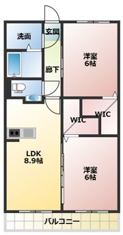 Casa de M'sの間取り画像