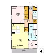 MYNコーポの間取り画像