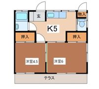 やよい荘の間取り画像