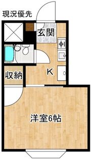カルチェ・ヴェールⅠの間取り画像