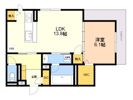 D－ROOM飯倉3丁目の間取り画像