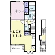 サンパティークⅡの間取り画像