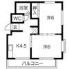 ムーンパレスの間取り画像