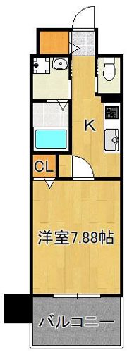 レジェンド黒崎の間取り画像