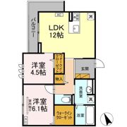 D's LIEN (ディ-ズリアン) Dの間取り画像