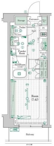 ブライズ高円寺の間取り画像